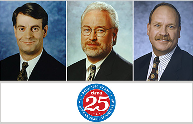 Ciena celebrating 25 years of innovation in the industry.