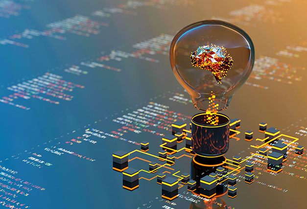 a digital image of a light bulb