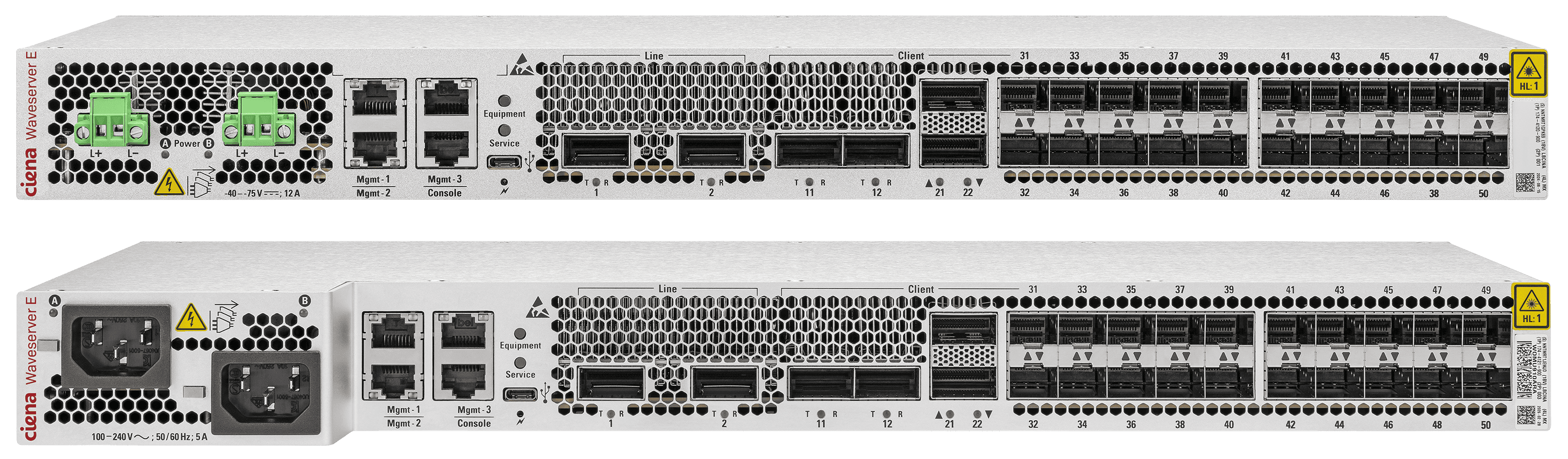 The AC and DC E200 product models 