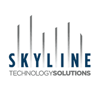 the logo for skyline technology solutions