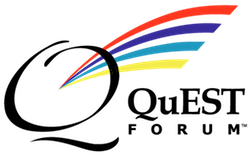 QuEST Forum logo, representing Ciena's commitment to quality excellence and industry collaboration in telecommunications.